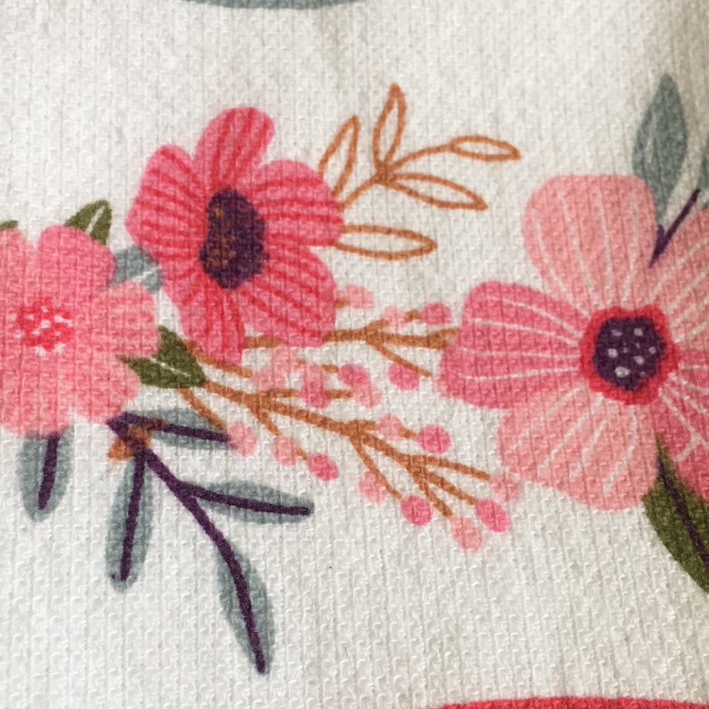 Mia Charro Cuppa Tea Spring Kitchen Towels Trio NWT. %100 Cotton Oeko Tex 28x18” - Picture 10 of 16